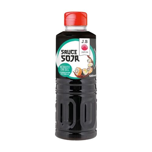 Jb Japon Sauce Soja Réduite En Sel - 500 Ml