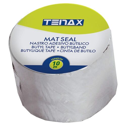 TENAX Mat Seal Ruban adhésif butylique pour gazon synthétique gris - 0,15 x 10 m
