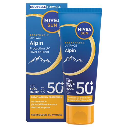 Nivea Sun Crème Solaire Visage Alpin Spf 50 - 40 Ml 