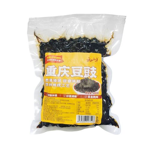 Yunshanban Haricots Noirs Fermentés - 500 G