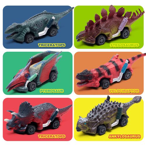Terramus Voiture à recul dinosaure