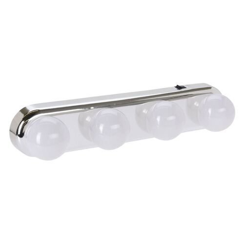 Applique Pour Miroir Led - Blanc/Argenté
