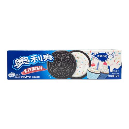 Oreo Biscuits Saveur Gâteau D¿Anniversaire 97 G