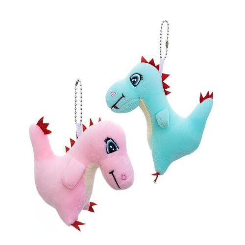 Jouet en peluche Dinosaures lumineux suspendus 10 cm (Sélection aléatoire)