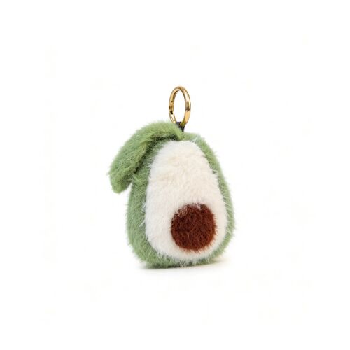Porte-clés en peluche avocat 9 cm XLP00786