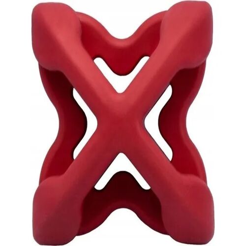 Petdreamhouse Chewtastic Geometrics Jouet Geo-Astrorolly - Rouge