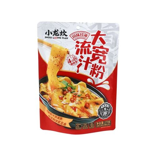 Shoo Loong Kan Nouilles Larges À La Sauce Épicée (Saveur Huile De Piment Rouge Du Sichuan) 270 G
