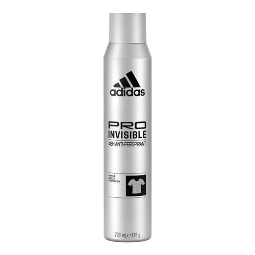 Adidas Déodorant Anti-Transpirant Spray Pro Invisible - 200 Ml 
