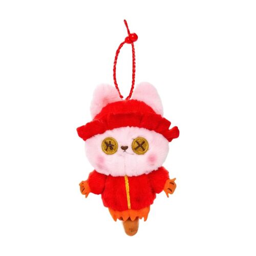 Jouet en peluche QD MRF Scarecrow porte-clés rouge 15 cm