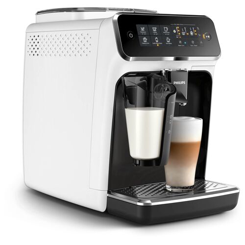Philips Série 3200 Blanc / Noir EP3243/50 Machine expresso broyeur, 5 boissons, carafe LatteGo