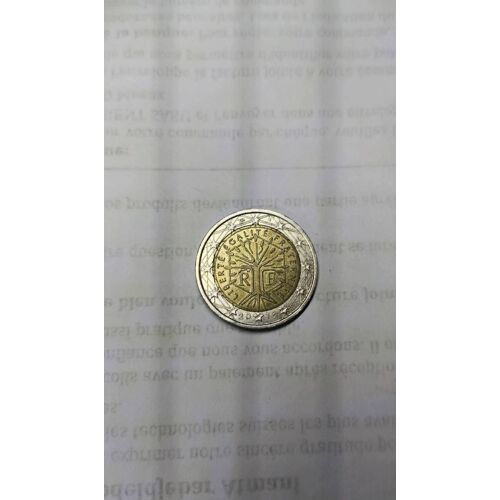 Pièce Rare De 2 Euros France 2012