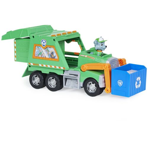 PAW Patrol CAMION DE RECYCLAGE DE ROCKY REUSE IT
