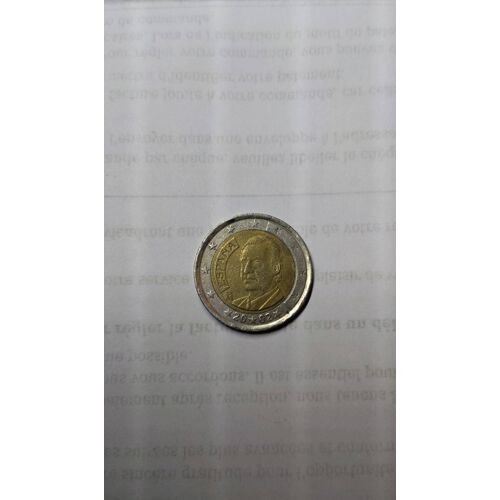 Pièce Rare De 2 Euros Espagne 2002