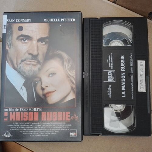 Cassette Vidéo Vhs - La Maison Russie - Sean Connery