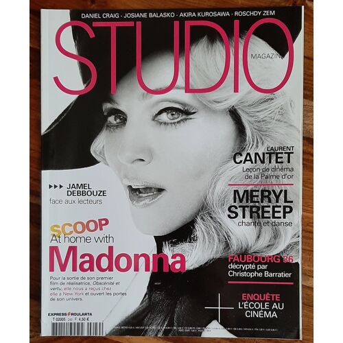 Studio Magazine - N° 249 Septembre 2008 - Madonna
