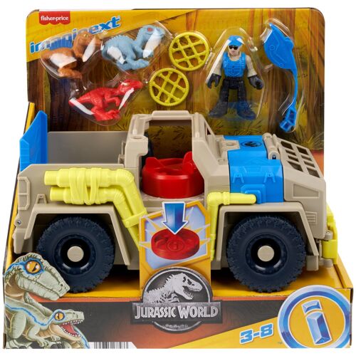 Fisher-Price Imaginext Jurassic World - - Camion de Capture et de Transport des Dinosaures