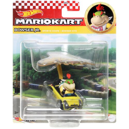 Hot Wheels Mario Kart Mariokart Bowser Junior Sports Coupe