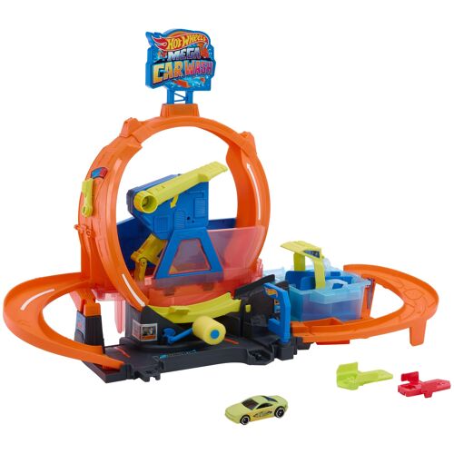 Hot Wheels City Hot Wheels-Méga Looping Station De Lavage-Coffret 1/64 Color Shifters
