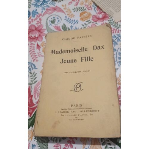 Mademoiselle Dax Jeune Fille