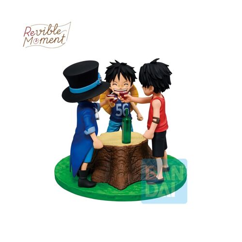 Figurine Ichibansho | One Piece | Ace & Sabo & Luffy (Dramatic Memories)