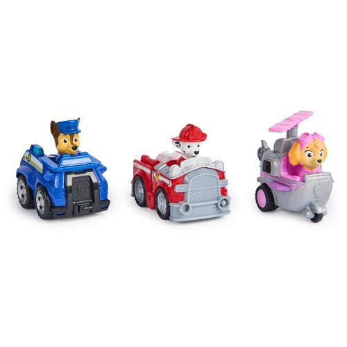 PAW Patrol PACK DE 3 VEHICULES RETRO FRICTION La Pat' Patrouille