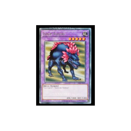Yu Gi Oh Lob Fr107 Loup Fleuri Rare