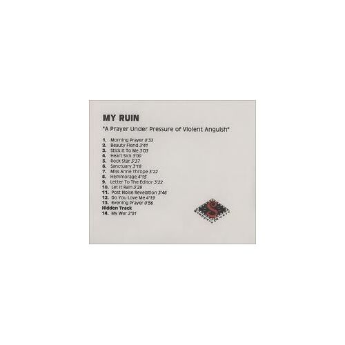 My Ruin "A Prayer Under Pressure..." (Cd)