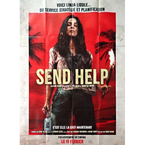 Affiche Cinéma 120x160cm Send Help [Sam Raimi]