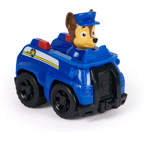 PAW Patrol Pat'Patrouille : Véhicules de sauvetage de luxe à collectionner, Chase, voitures Pat'Patrouille à rétrofriction, jouets pour garçons et filles à partir de 3 ans