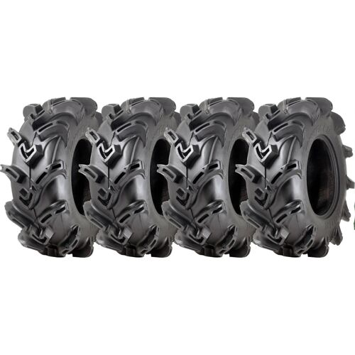 30x10.00-14 ATV Tyres 255/80-14 8ply WU16 OBOR Mudfalo 77J Road Legal (Set of 4)