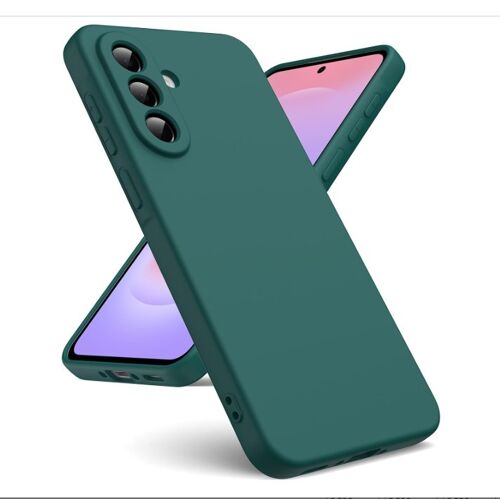 Coque pour Samsung Galaxy A37 5G , Silicone Liquide Intérieur Microfibre doux, anti-trace et antidérapant - HQSELECTION