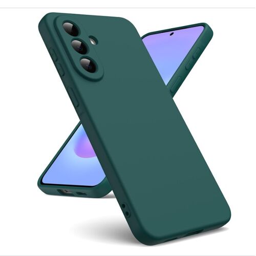 Coque pour Samsung Galaxy A57 5G , Silicone Liquide Intérieur Microfibre doux, anti-trace et antidérapant - HQSELECTION