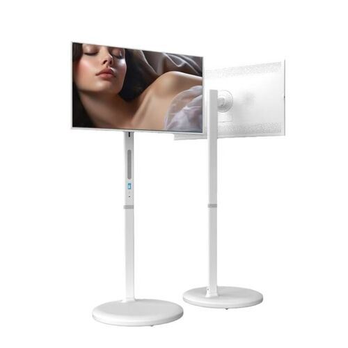 ADVUE Écran Tactile Intelligent 27 pouces Mobile Rotatif Full HD Android Google Certifié - Visio, Fitness, Streaming
