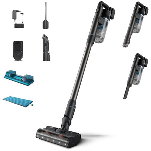Philips 7000 series XC7053/01 aspirateur balai et balai électrique Batterie Sec&humide Cyclonique Sans sac 0,6 L Bleu