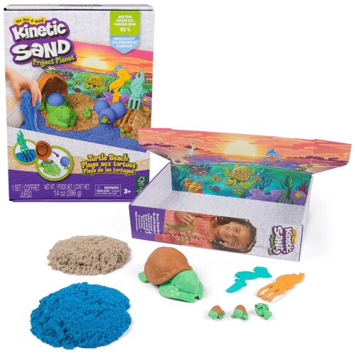 Kinetic Sand Coffret Plage Aux Tortues 396 G