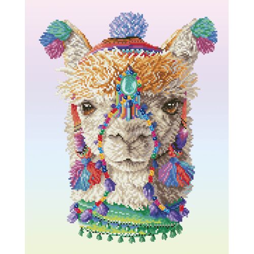 Diamond Dotz Bohemian Alpaca