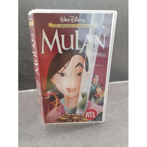 Vhs Mulan Walt Disney Classiques 1999 Vf