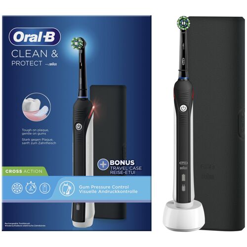 Oral-B Clean & Protect Adulte Brosse À Dents Rotative Noir