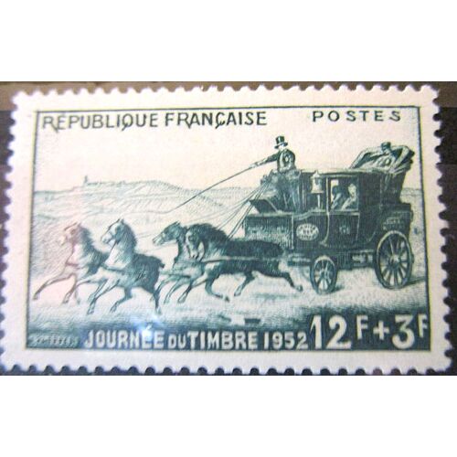 1952. F919: Journée Du Timbre.