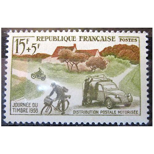 1958. F1151: Journée Du Timbre.