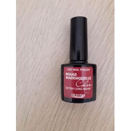 Vernis Semi Permanent Rouge Mademoiselle Color N°519 Glam Up Neuf. Bordeaux