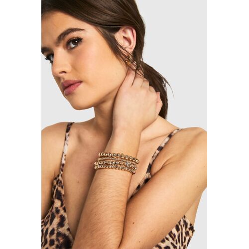 Boohoo Hzz27934-128-35 Bracelet De Perles Femme