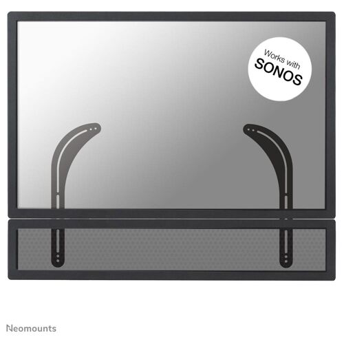 Neomounts NM-USP100BLACK Support pour barre de son Sonos - max 15 kg - installation de l'écran