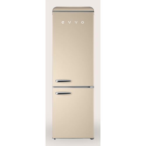 Réfrigérateur combiné EVVO F55 Pose libre 300 L Beige