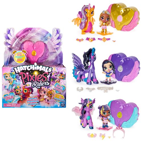 Hatchimals - 6058551 - Jeu Jouet enfant - Pixies Riders