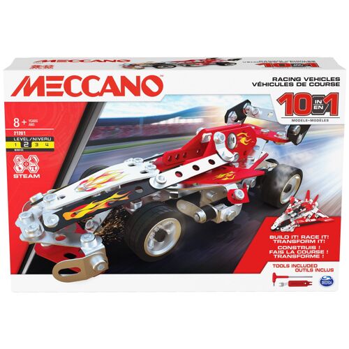 Meccano Vehicules De Course - 10 Modeles