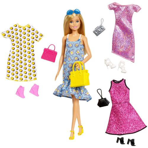 Barbie Fashionistas - et ses 3 Tenues