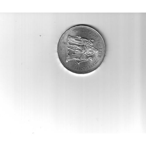 Différentes Pièces En Argent 24 Grammes T : 10 Francs "Hercule . Tbe - 5 Francs Argent 12 Grammes  "La Semeuse" Pièce Argent 50 Francs  Argent 30 Grammes Hercule;