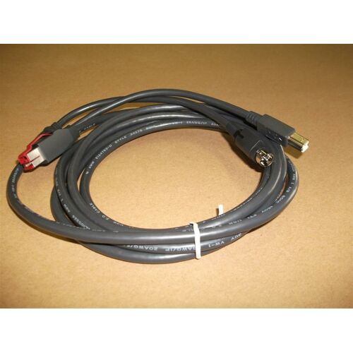 Epson 2218424 câble électrique Noir 3 m PoweredUSB