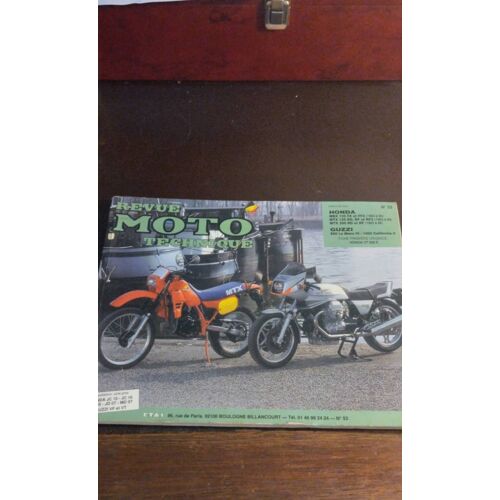 Revue Moto Technique Nº 53 Honda Mbx 125 Fe Et Ff2(1984-86) Mtx 125 Rd Rf Et Rf2 (1983 À 86) Mtx 200 Rd Et Rf (1983 A 86) Guzzi 850 Le Mans Iii - 1000 California Ii